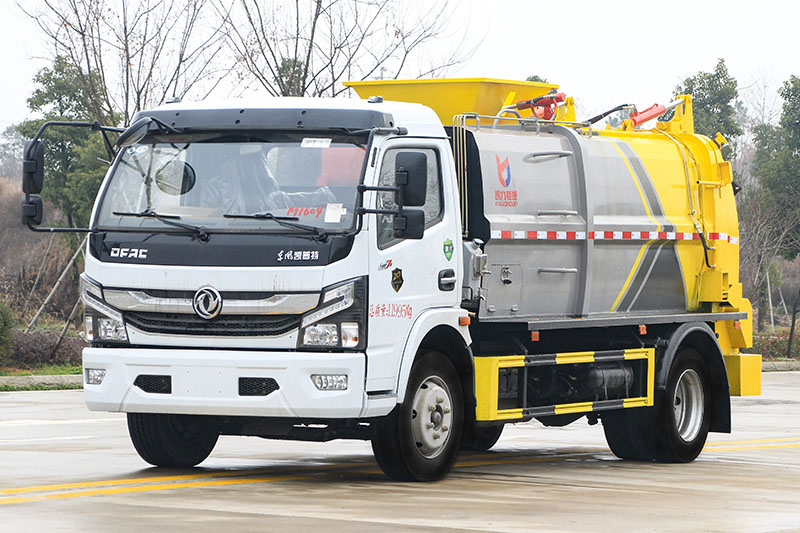 東風大(dà)多利卡餐廚垃圾車(chē)（廂式）（8方）